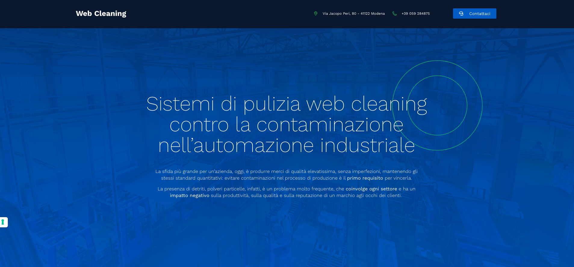 Progetto Webcleaning